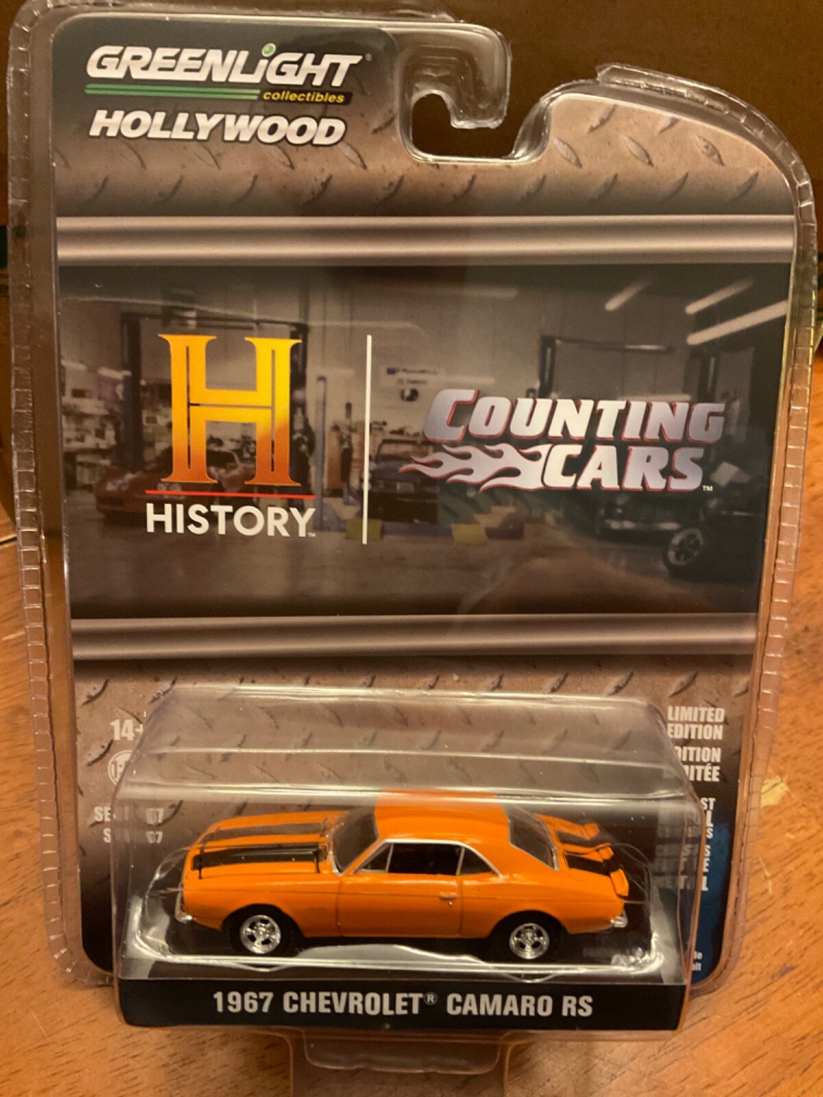 Greenlight Hollywood Counting Cars 1967 Chevrolet Camaro RS