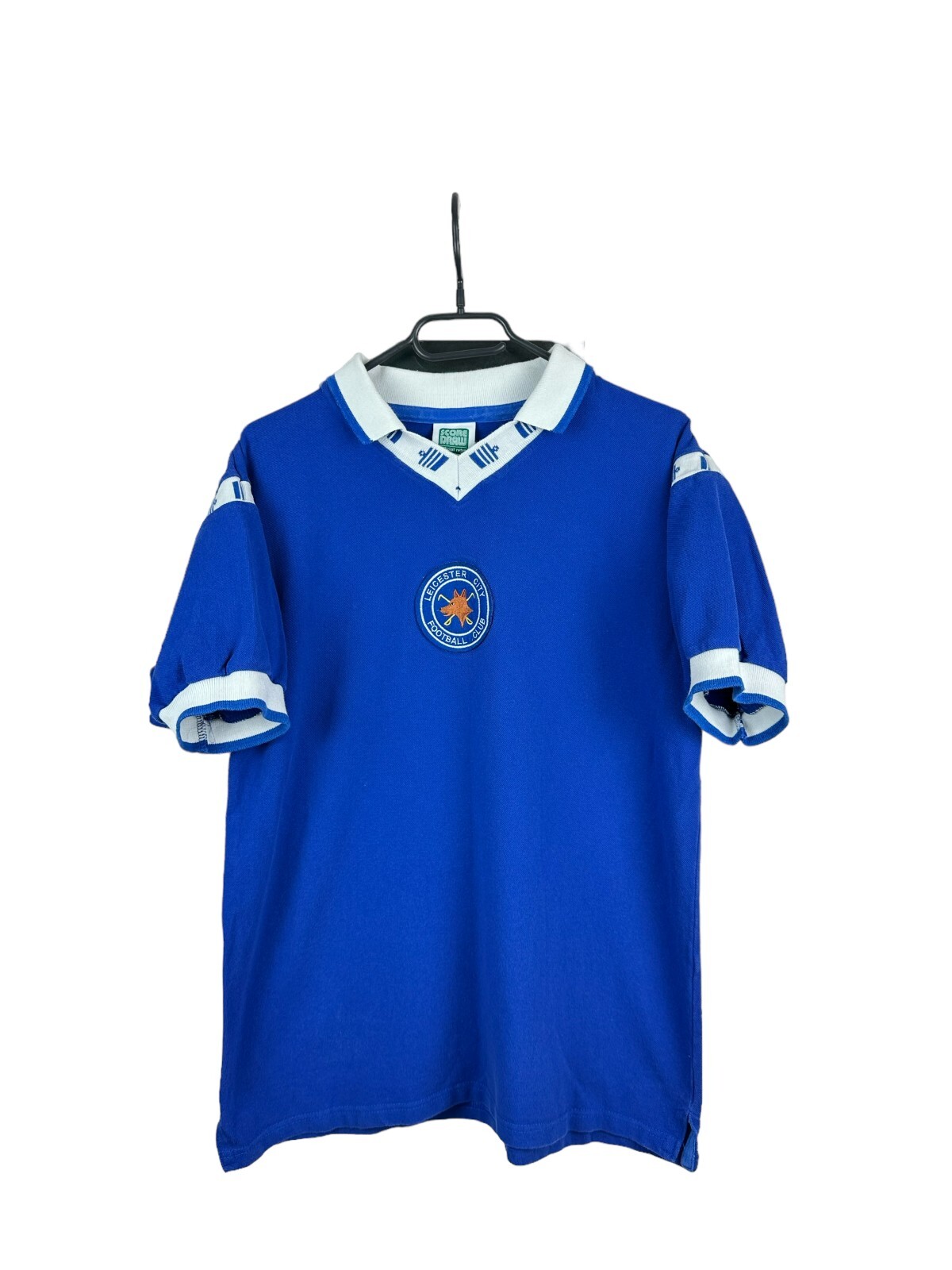 底値Leicester City 05-06ヴィンテージユニフォーム　XL BNWT LEICESTER CITY 1992 94 RETRO AWAY SHIRT XL GENUINE FOX