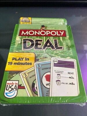 monopoly Deal Card Game new sealed