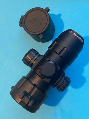 UTG ITA Red/Green 4.2'' T-Dot Reticle QD Mount Matte Black SCP-DS3840TDQ