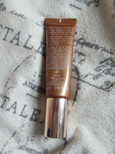 Clarins Paris SOS Primer 07 Mocha Enhances Deep Skin Tone  1oz 30mL