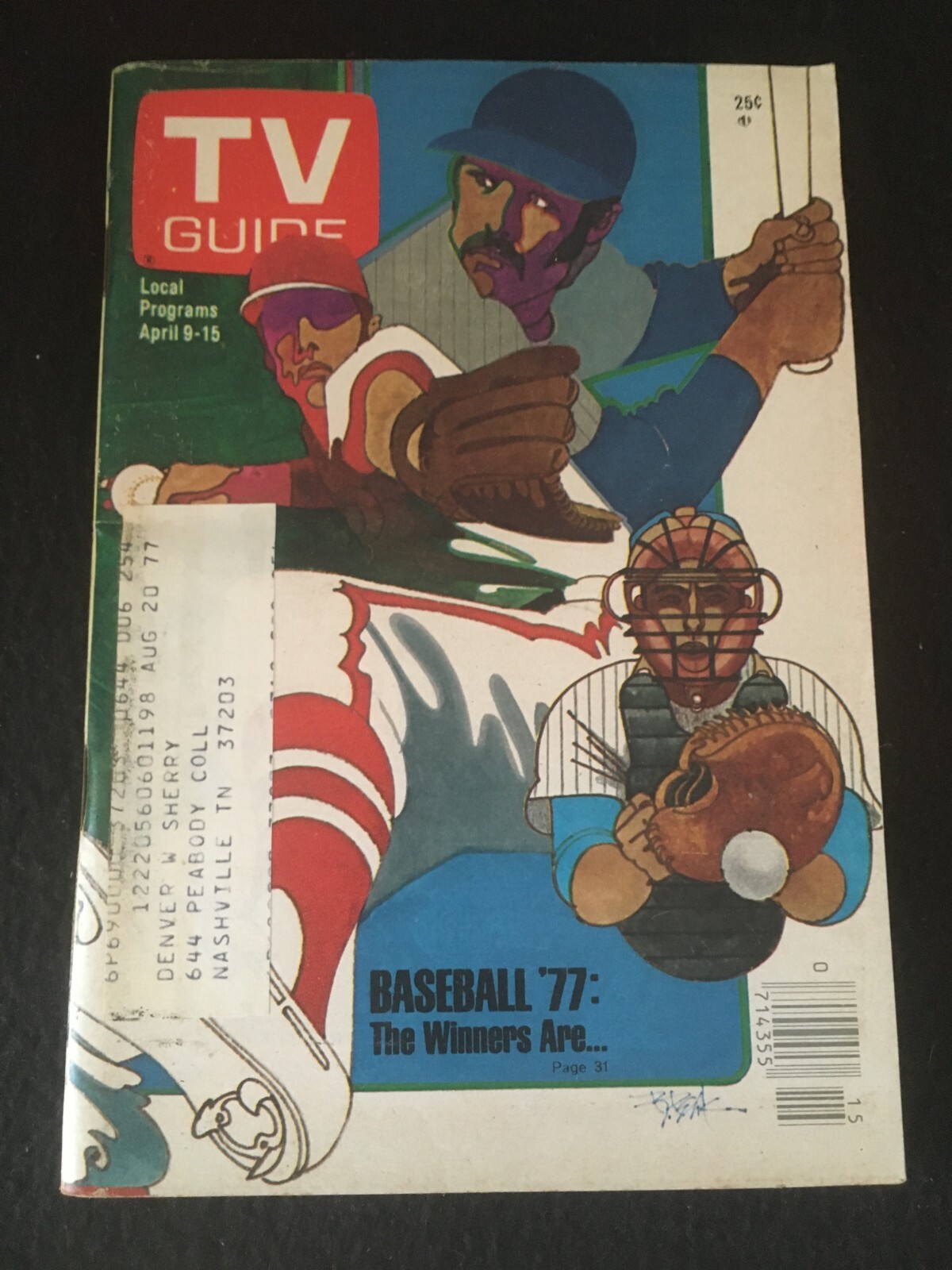 ニャンニャン 7冊セット TV GUIDE Apr. 9-15, 1977 Nashville Edition | eBay