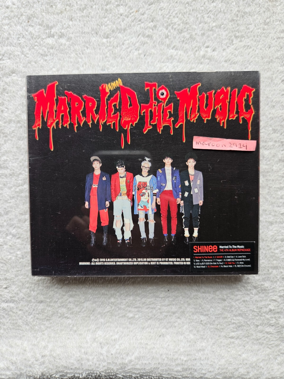 SHINee - shinee married to the music 5人 直筆サイン レア】SHINee 直筆サイン 5人 フォトカード - メルカリ