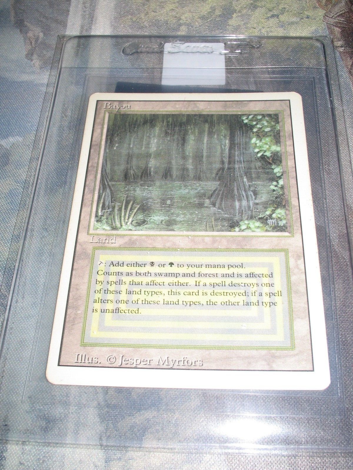 Bayou MTG Revised Edition x1 3rd Edition Dual Land (Already