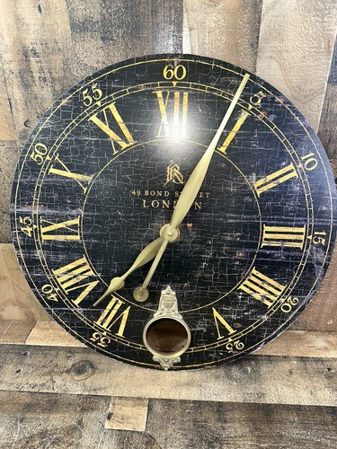 Vtg Authentic TIMEWORKS CLOCKS 49 BOND STREET LONDON 18