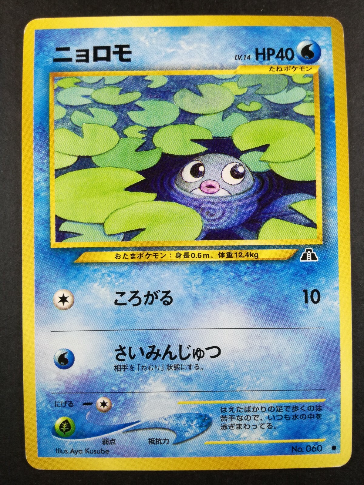 Poliwag | Pokemon card #060 Lv.14 HP40 Nintendo Pokémon TCG Poliwag | Pokemon card #060 Lv.14 HP40 Nintendo Pokémon TCG
