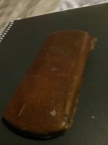 Vintage Inscribed Eyeglasses Case From 40s