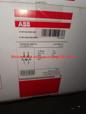 Ship Dhl OTM125E4C8D220C 2THF100199R1001 transfer switch