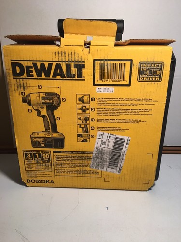 DEWALT, DC825KA,18V XRP 1/4