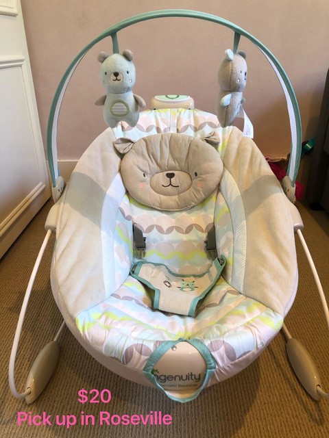 ingenuity smartbounce automatic ridgedale bouncer