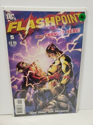 flashpoint #5 dc 2011 1st print geoff johns andy kubert