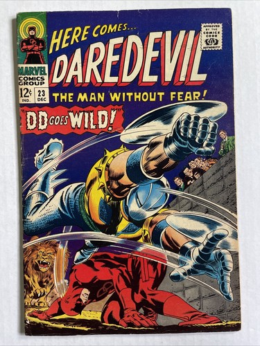 デアデビル #23 グラディエーター ❗️アメコミリーフ・ヴィンテージ Daredevil #23 VG/F 1966 Marvel Comics Gladiator | eBay