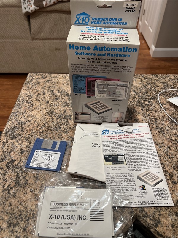 X-10 Home Automation Control Interface model CP290