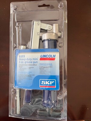 LINCOLN HEAVY-DUTY MINI 3 0Z GREASE GUN G103 6000 PSI LEVER ACTION