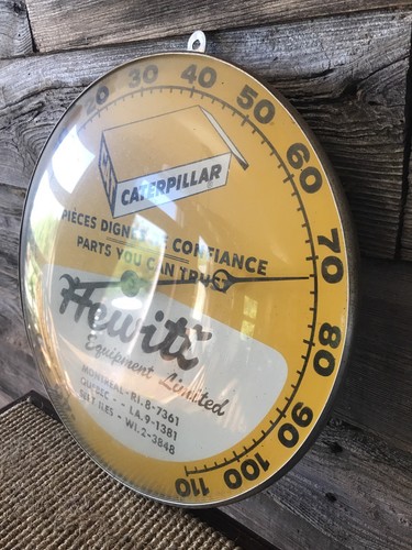 Vintage Caterpillar Thermometer