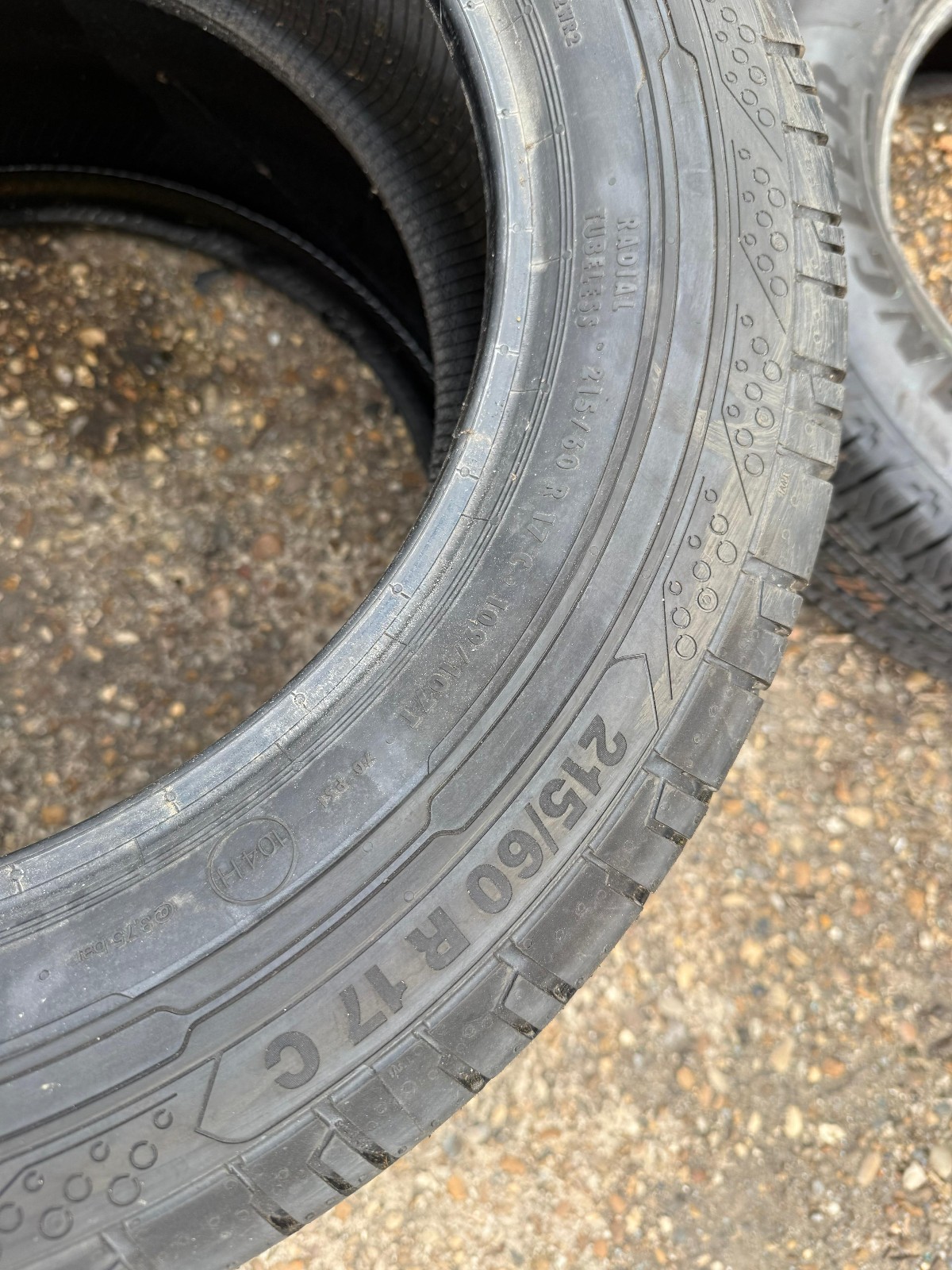 New 215 60 17C Continental, CVC 200, 109/107T, x1 Single Tyre (F1_tyres) YD182