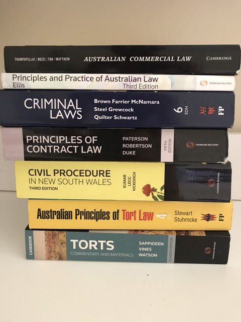 Law textbooks! Good condition, current editions! Legal textbooks