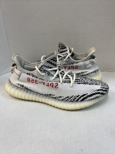 Adidas Yeezy Boost 350 V2 Zebra 2017 Size 12 Used CP9654 | eBay
