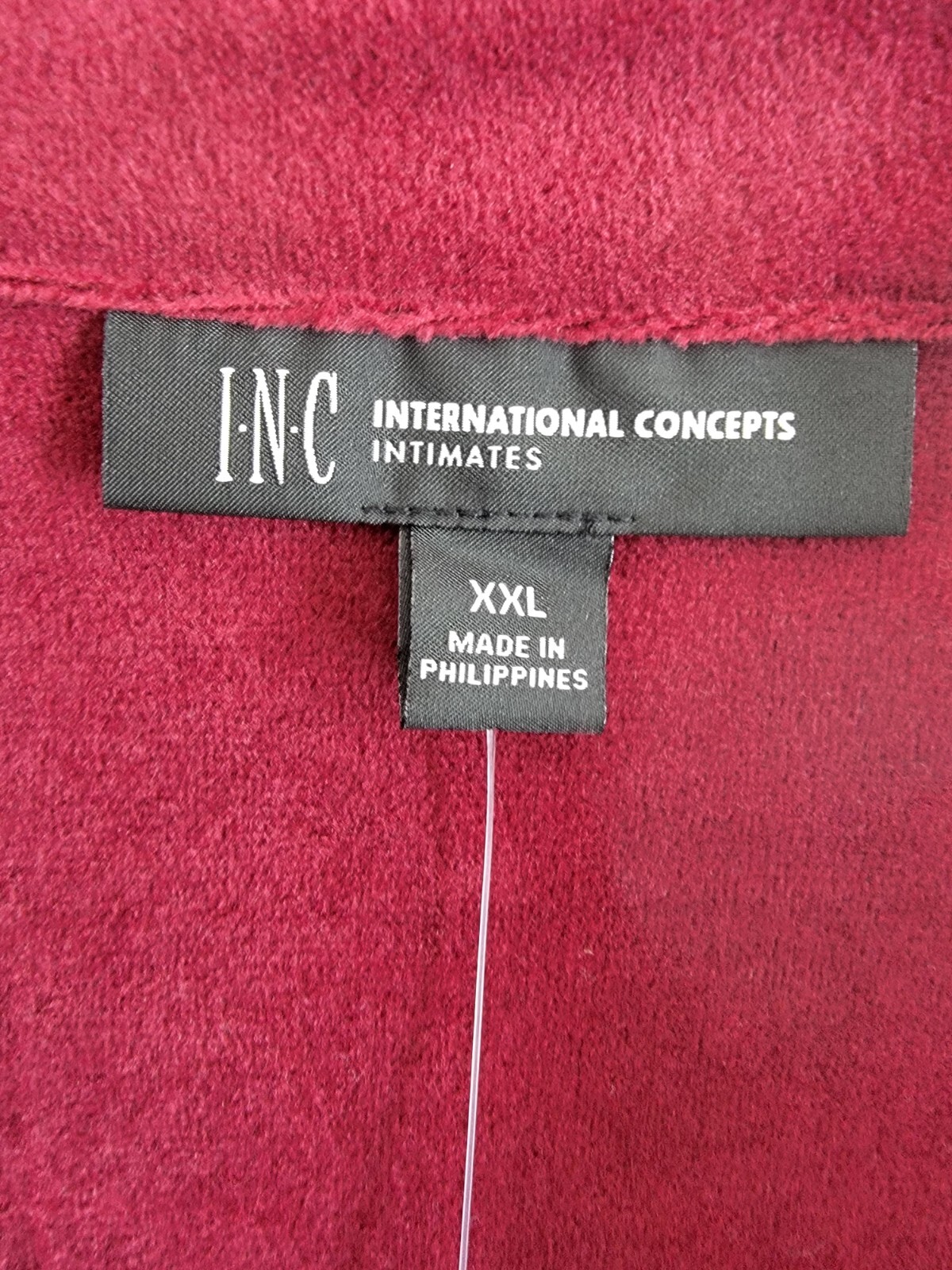 I.N.C. International Concepts Velour Notch Collar Packaged Pajama Women's XXL - Picture 10 of 17