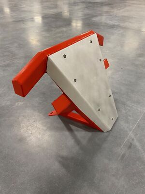 LM UTV Can-Am Maverick X3 Front Bumper - Magma Red Powder Coat