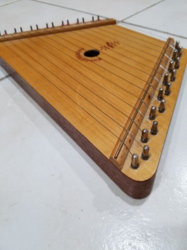 Nepenenoyka Dulcimer Wooden Lap Harp Music Maker Musical Instrument Russian VTG