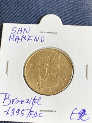 San Marino San Marino 200 Lire 1995 Vatican