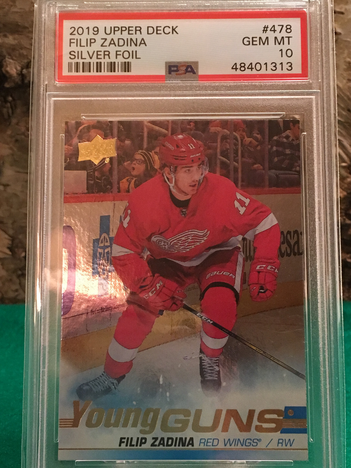 psa10 7枚セット 2019-20 Upper Deck Young Guns Silver Foil Filip Zadina PSA