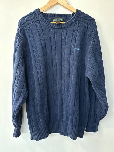 ★名品★Alexandre Julian　プレーントゥ　US NAVY Vintage Alexander Julian Colours Sweater - USA Made - Cotton