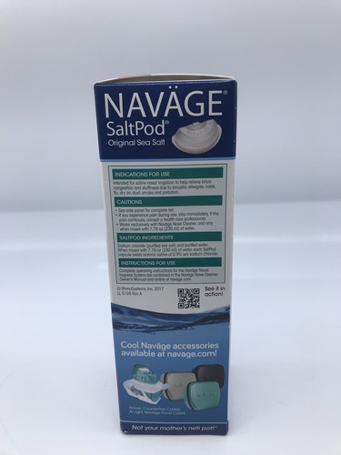 NAVAGE SALT POD ORIGINAL SEA SALT NASAL IRRIGATION 20 SALTPOD CAPSULES DE 20141
