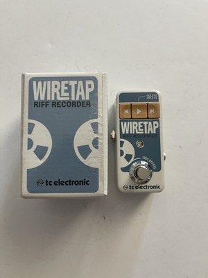 TC Electronic Wiretap Riff Recorder Wire Tap Mini Compact Guitar Effect Pedal