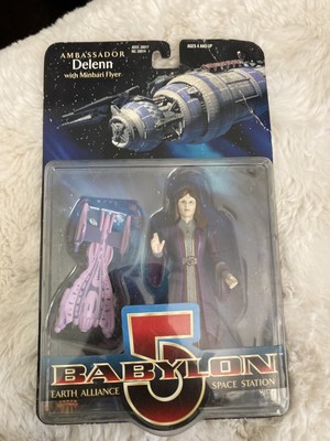 BABYLON 5 AMBASSADOR DELENN ACTION FIGURE FACTORY SEALED