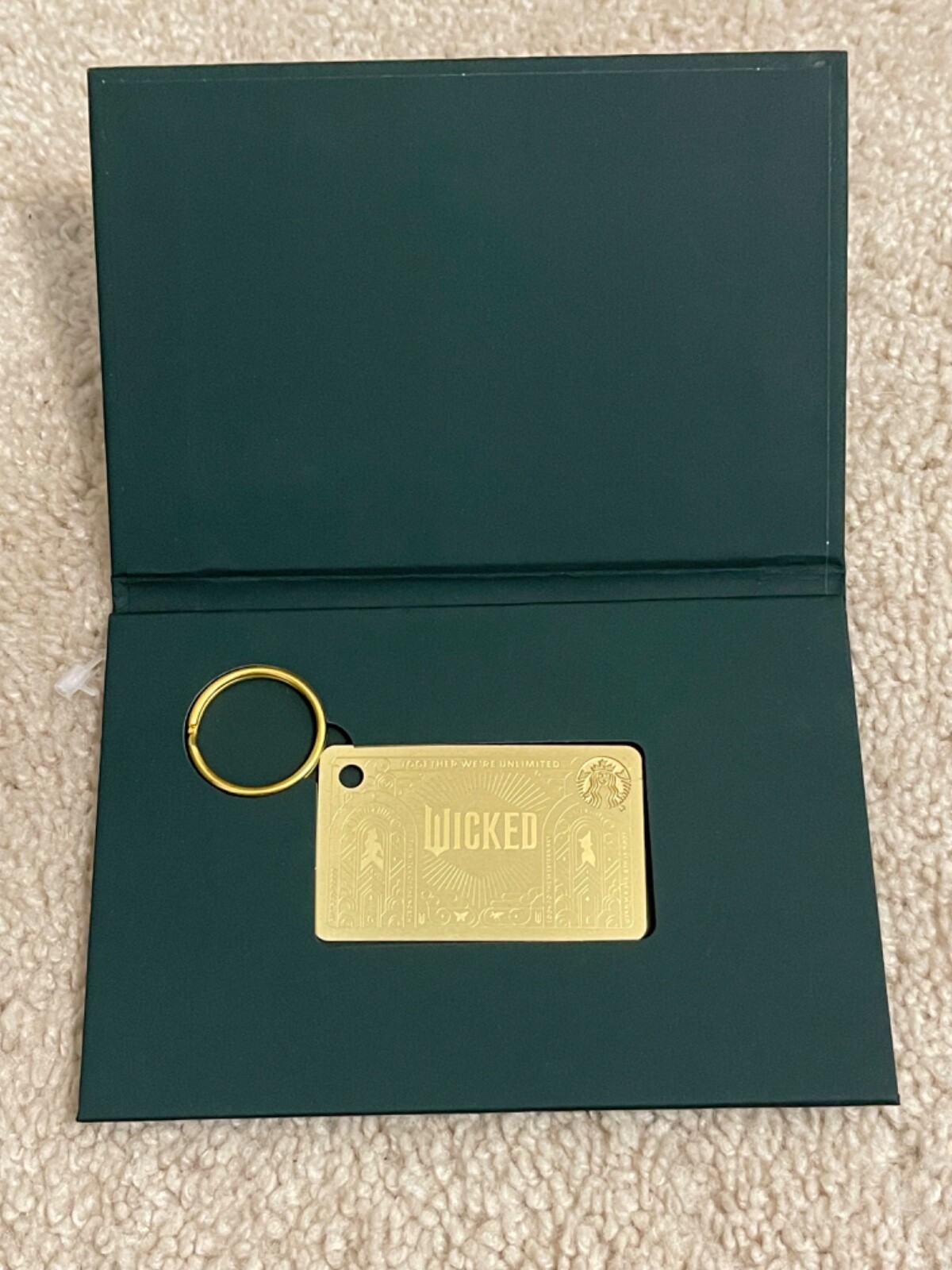 Limited Edition 2024 Starbucks Emerald City WICKED Gold Limited Edition 2024 Starbucks Emerald City WICKED Gold