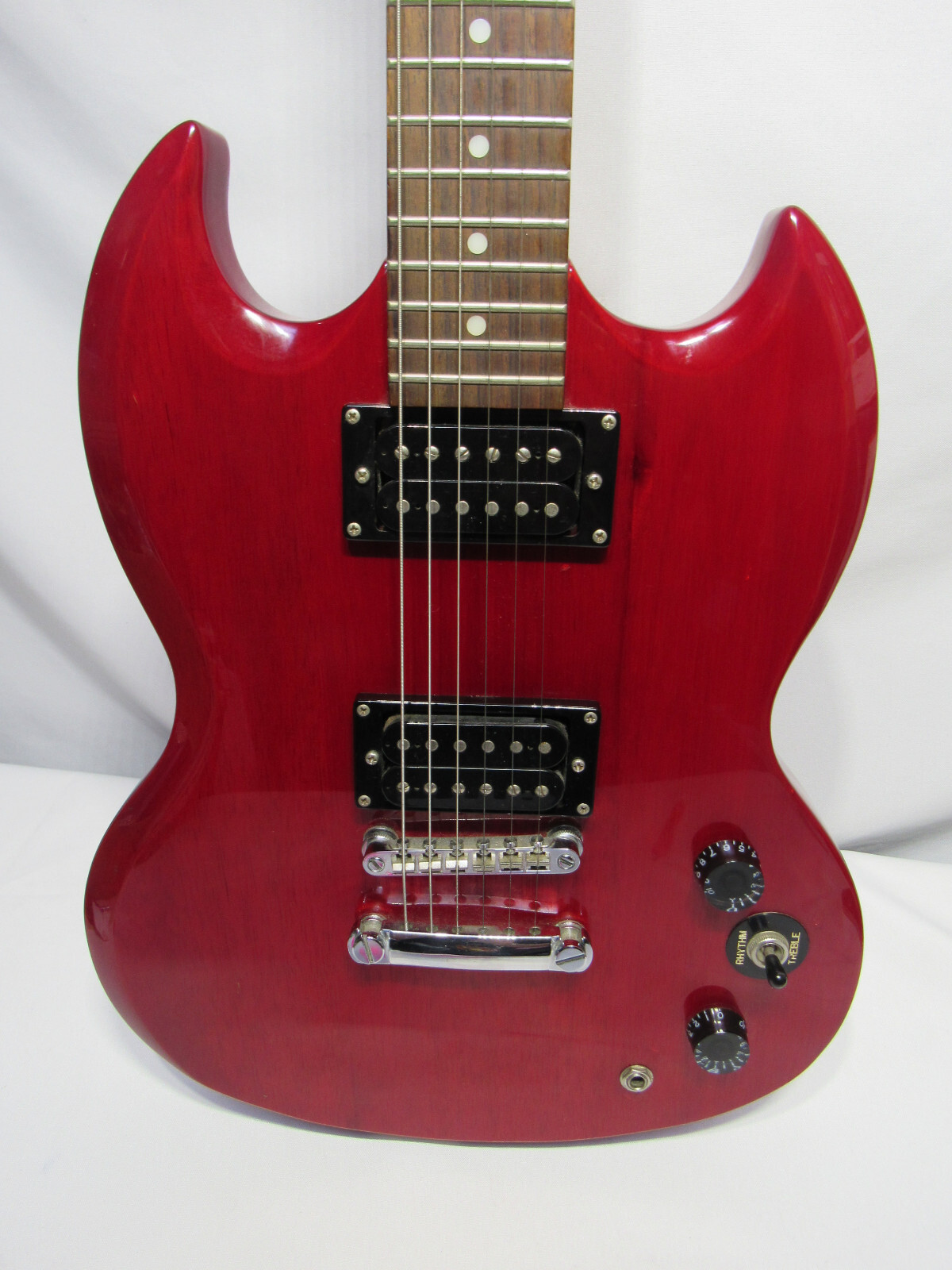 Epiphone SG チェリーレッド セイモアダンカンsh4値下げラスト価格 Epiphone SG チェリーレッド セイモアダンカンsh4値下げラスト