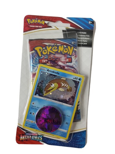 ポケモン - m-style Nintendo Pokemon TCG Battle Styles Booster Pack Arrokuda