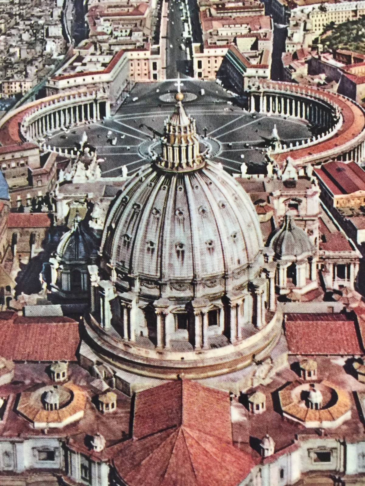 vintage postcard Vatican City Rome Italy photo post card