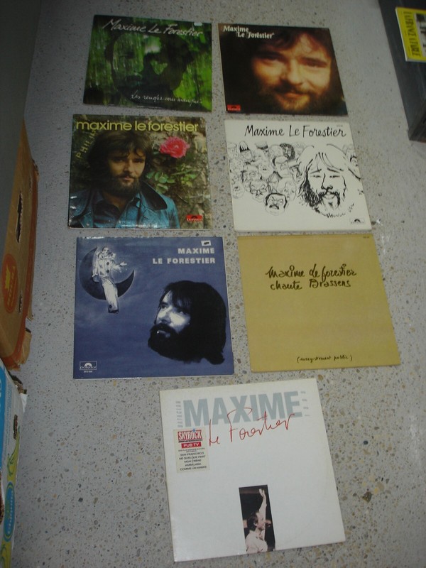 Maxime Le Forestier- Lot De 6 Lp + 1 Dlp