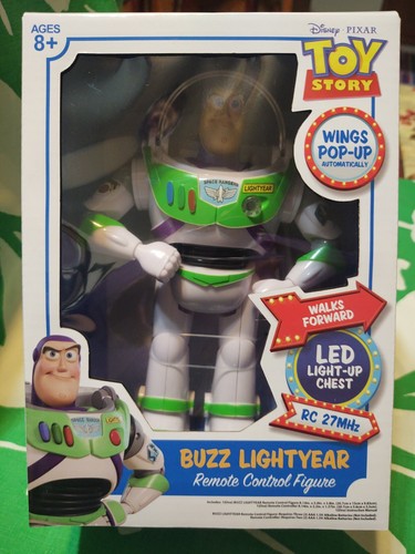 【24時間以内発送】TOY STORY BUZZ LIGHTYEAR Toy Story Buzz Lightyear Remote Control Figure walks forward