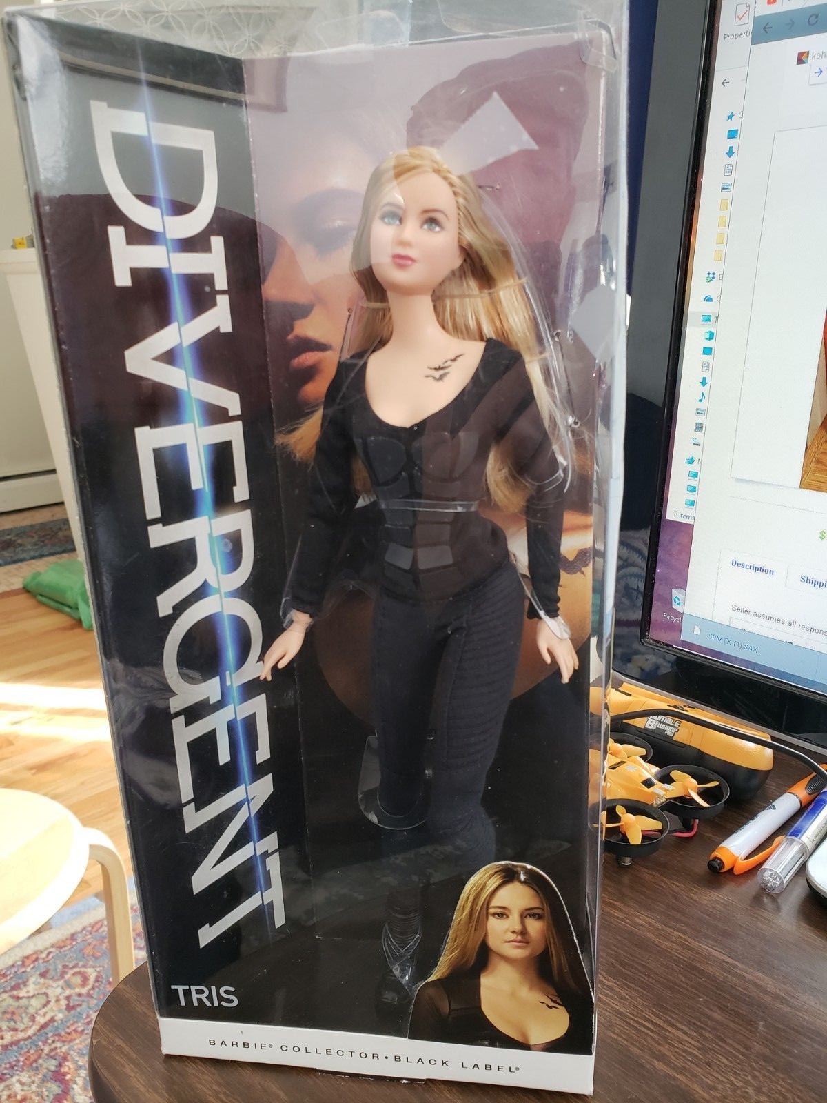 barbie collector divergent tris doll