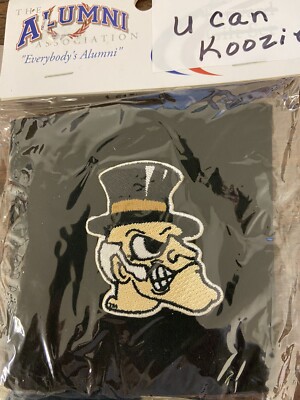 Wake Forest Deacon Demons  NCAA Alumni U Can Koozie ( set of two )  C