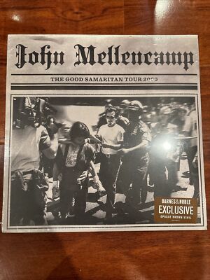 BRAND NEW John Mellencamp Good Samaritan Tour 2000 LP Vinyl B&N Brown FREE SHIP