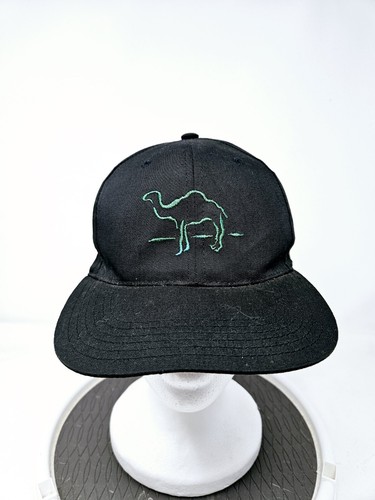 Vintage Camel Cigarettes Hat Cap Snapback Black Adjustable