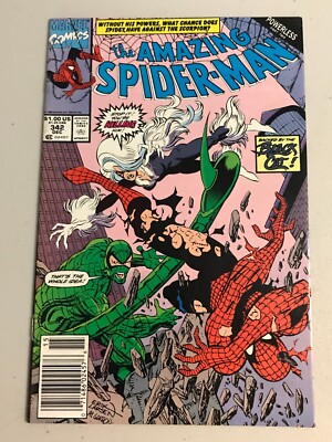 AMAZING SPIDER-MAN #342 NM COPPER AGE MARVEL 1990 ASM - NEWSSTAND
