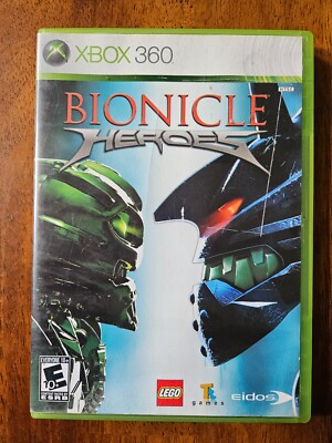 Bionicle Heroes (Microsoft Xbox 360, 2006) Complete Tested Clean Lego Bionicle