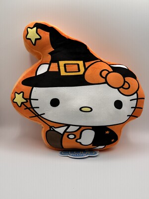 Hello Kitty Witch Halloween Cloud Pillow | Super Squishy