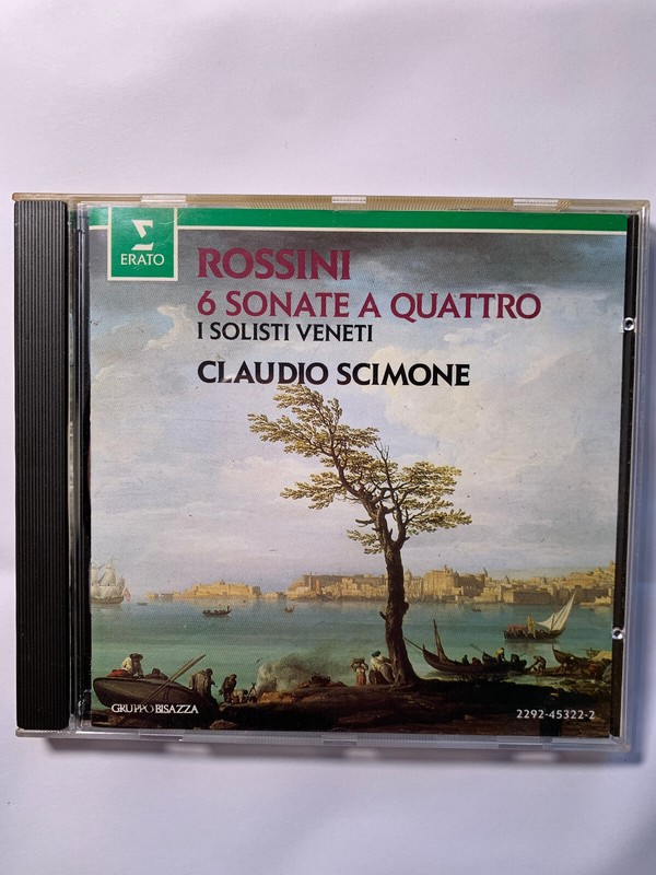Rossini 6 Sonate A Quattro I Solisti Veneti - Claudio Scimone/ Cd