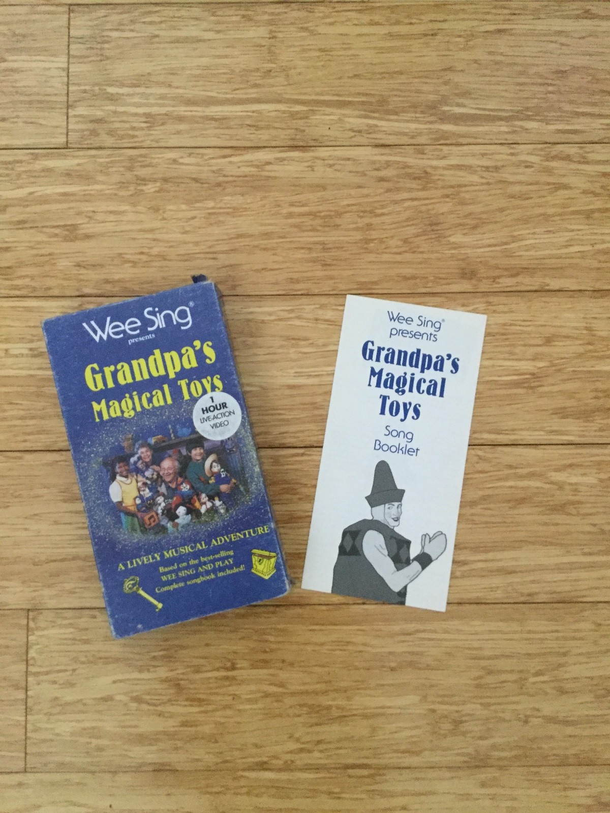RARE EUC Wee Sing Grandpa's Magical Toys VHS Tape W/ Song RARE EUC Wee Sing Grandpa's Magical Toys VHS Tape W/ Song