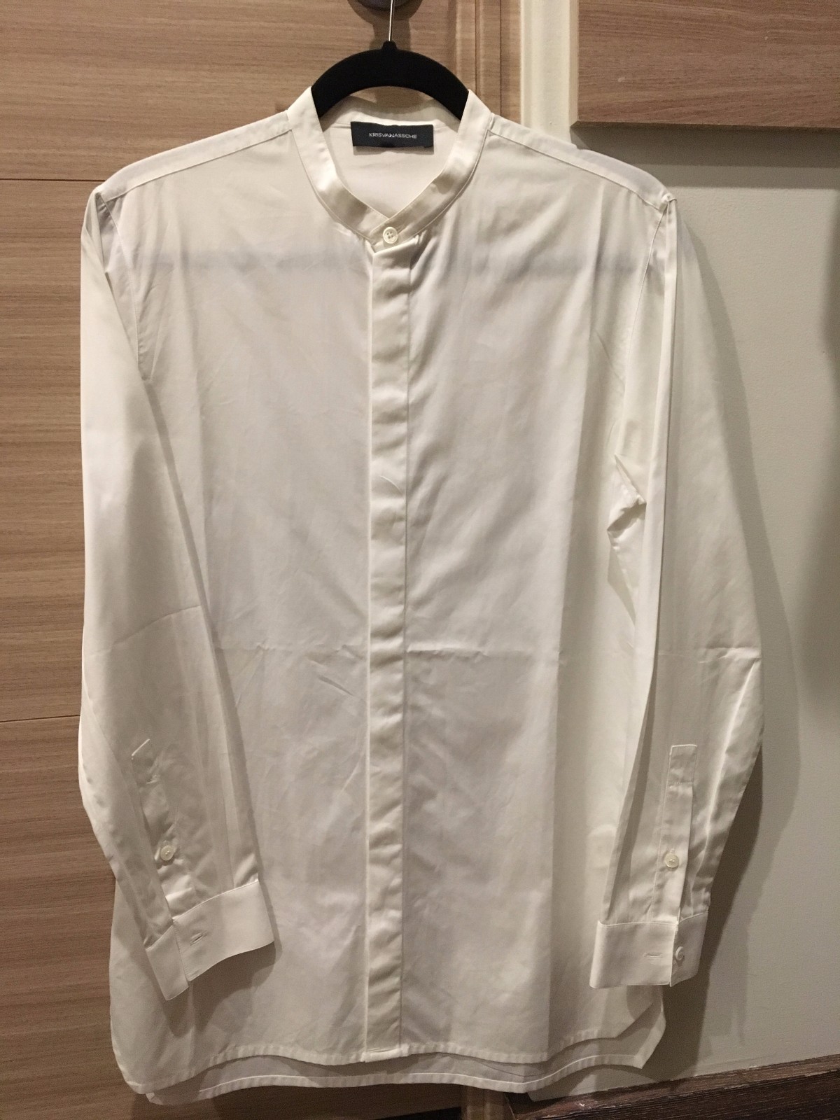 KRIS VAN ASSCHE 黒 ロングシャツ 44 DIOR KRIS VAN ASSCHE 黒 ロングシャツ 44 DIOR