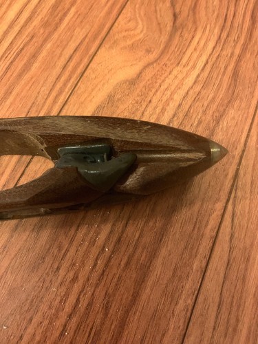 Antique Draper Tru-Loc Wooden Shuttle Textile Weaving Loom Vintage