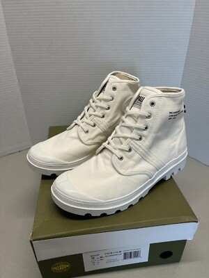 PALLADIUM HIGH TOP CANVAS CLEAT SNEAKERS MENS SIZE 10 