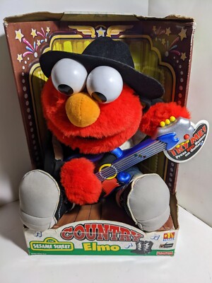 Vintage Hasbro Country Elmo Doll 1999
